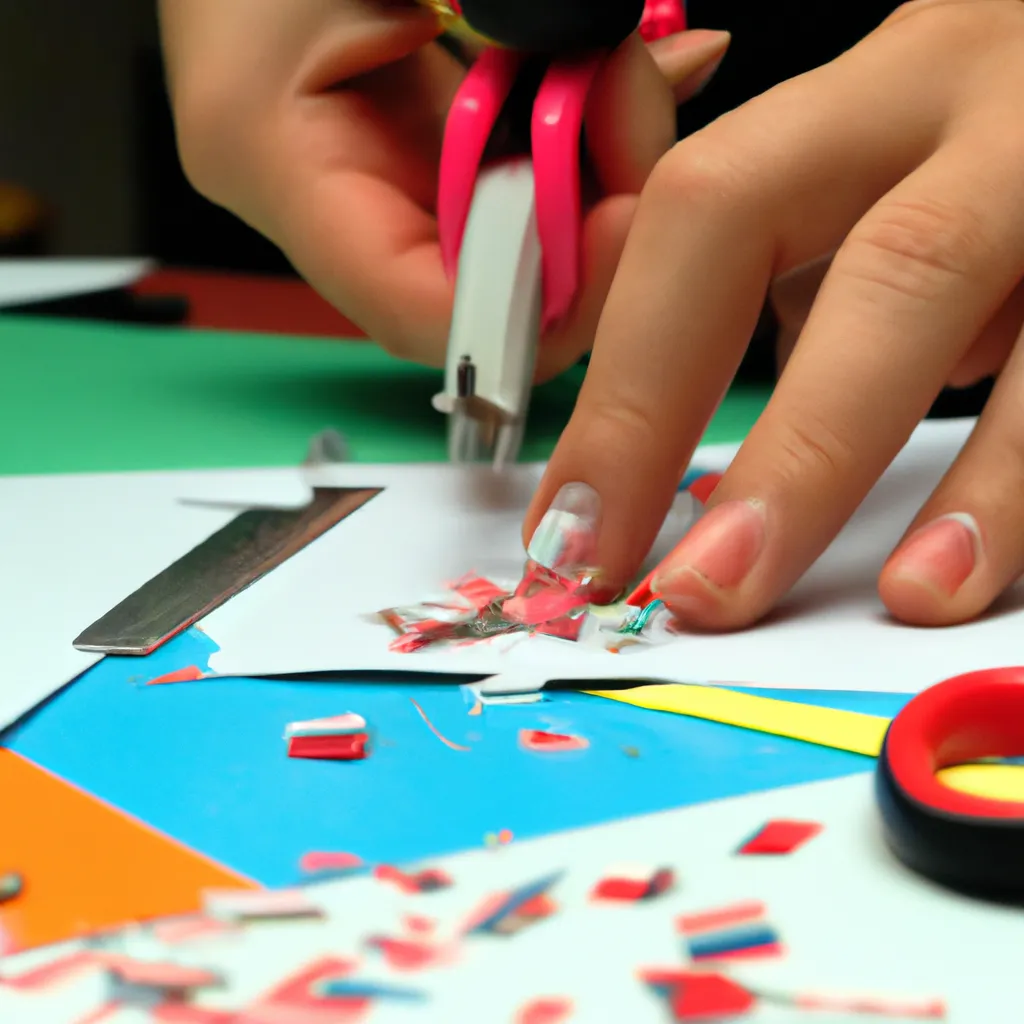 Jak zrobić paznokcie z papieru?