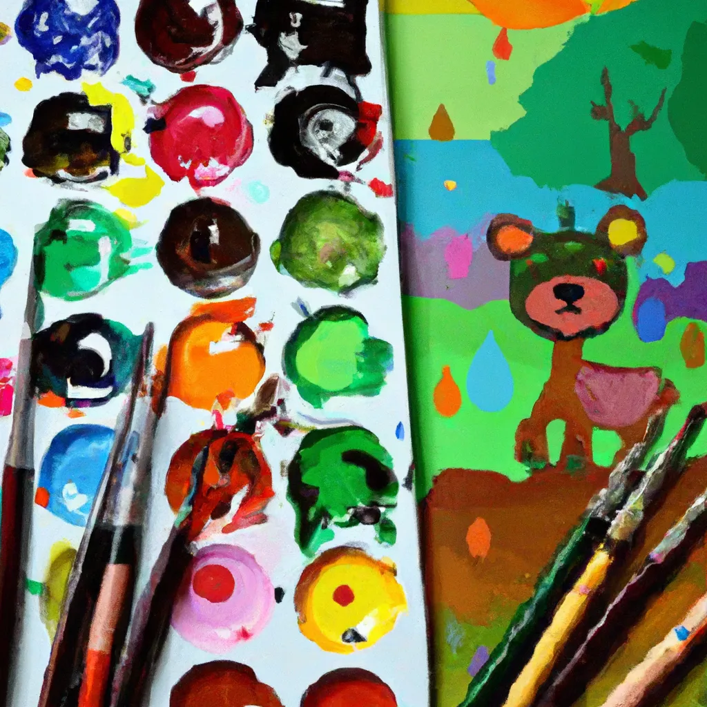 DIY malowanie po numerach - zrób atrakcję dla dzieci!