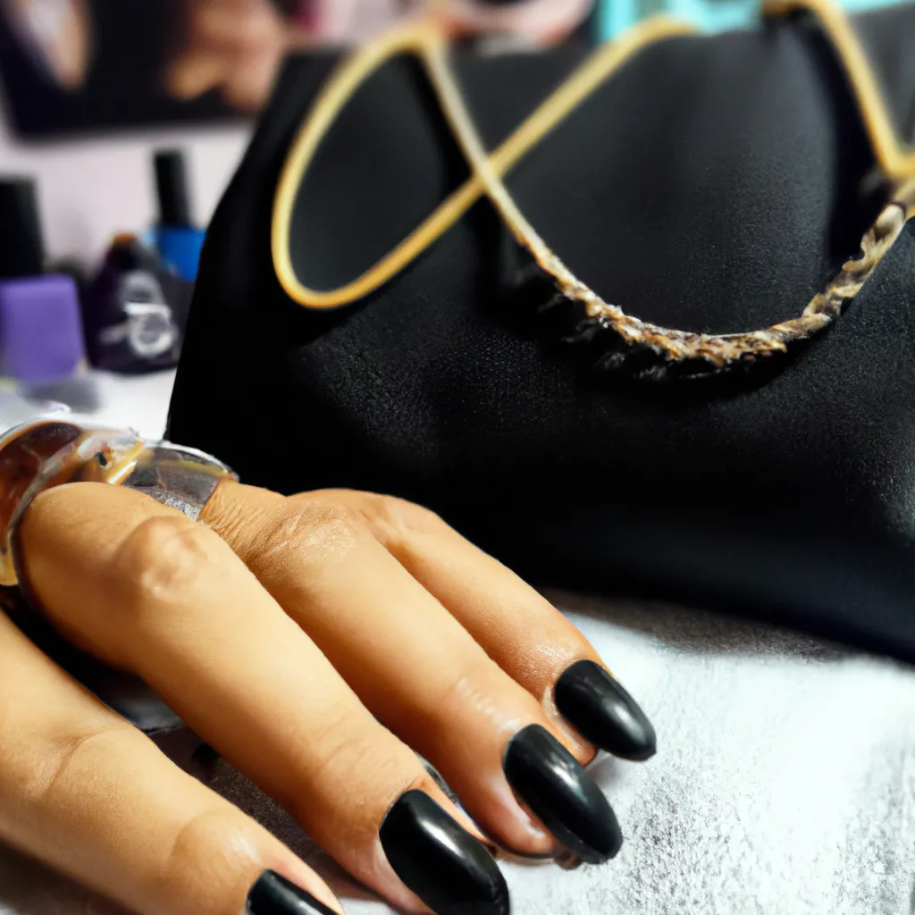 Co oznaczają czarne paznokcie - symbolika mody
