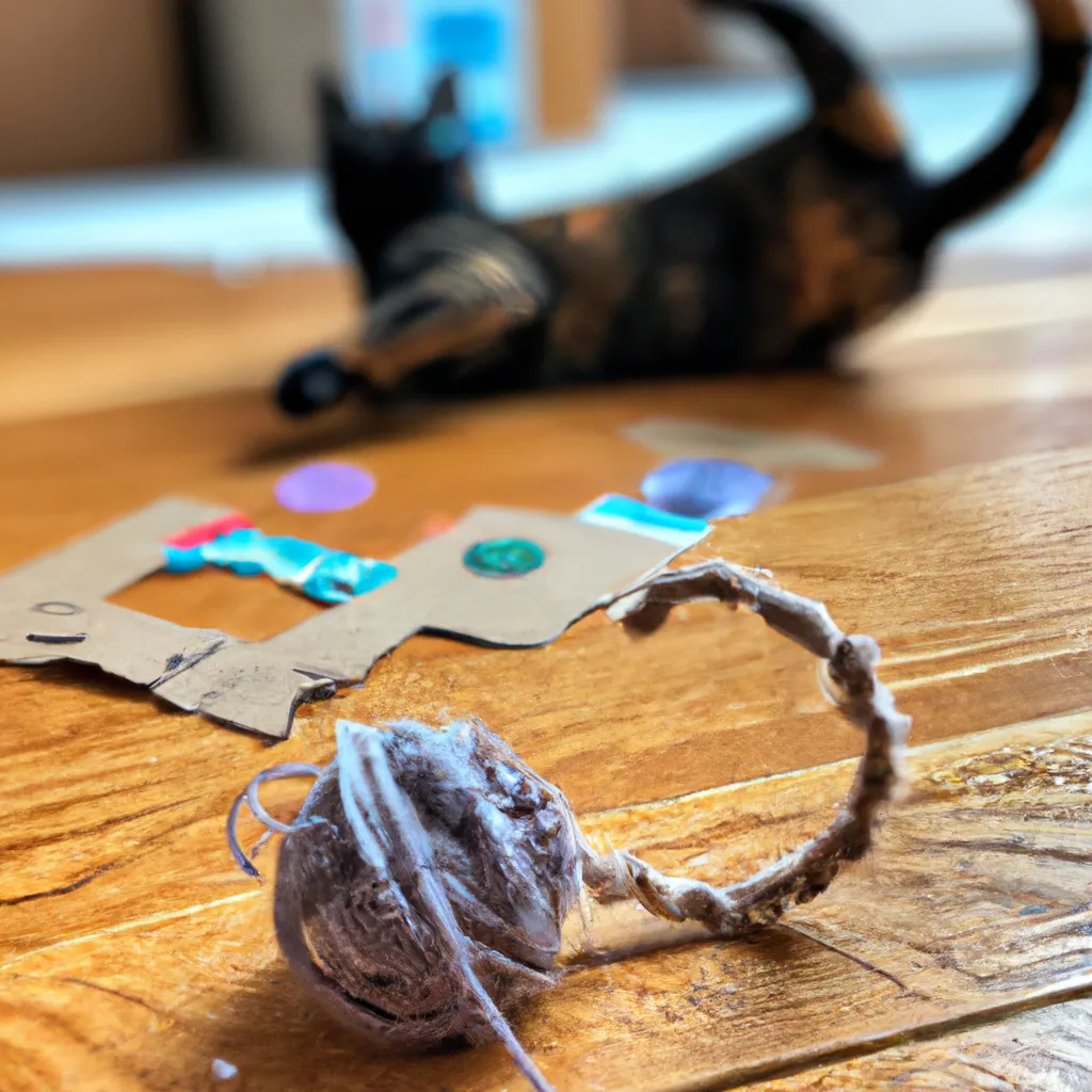 DIY zabawki dla kota - jak je zrobić?