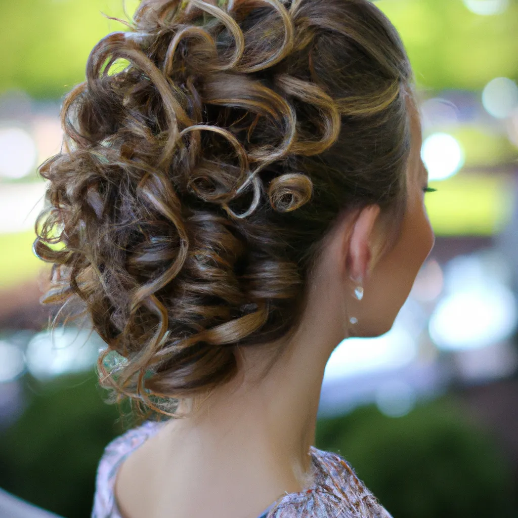 Jak upiąć kręCone włosy na wesele