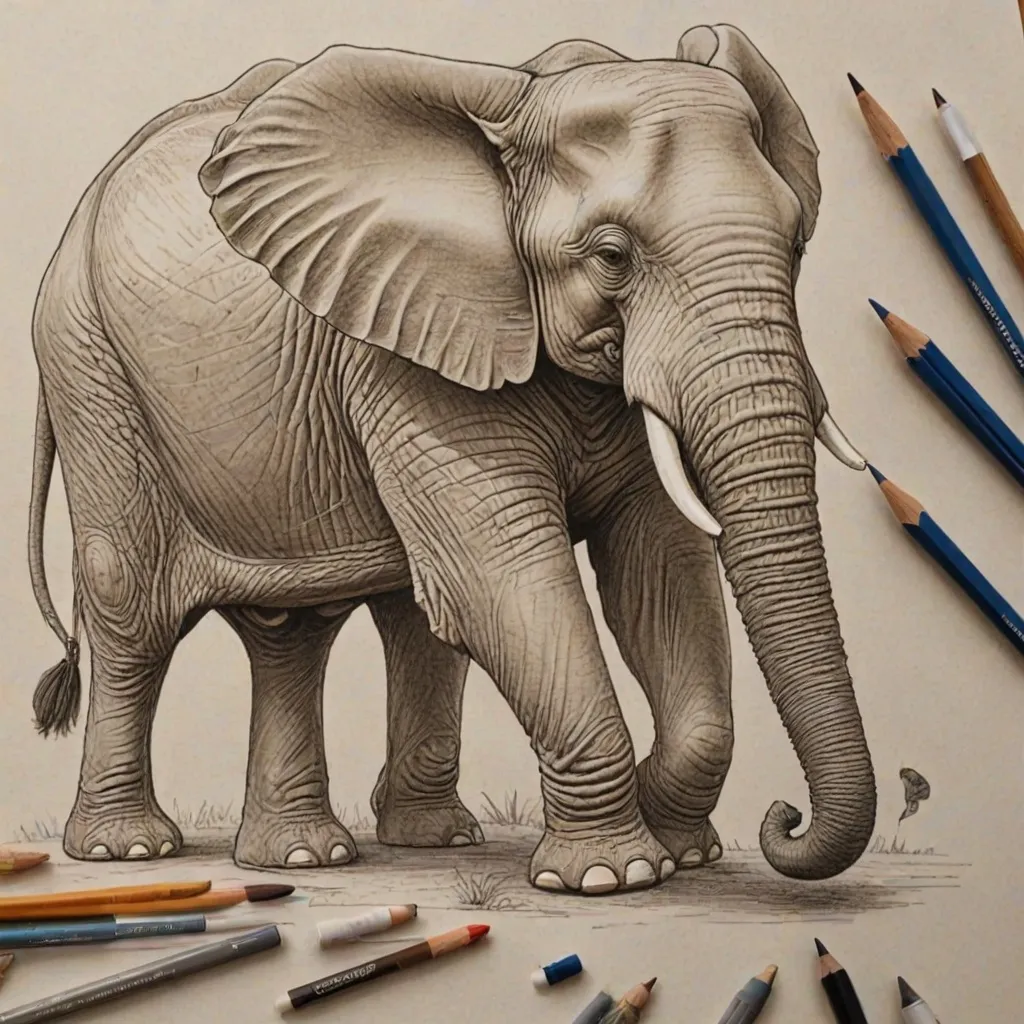 Jak narysować słonia? Artystyczny poradnik krok po kroku.
