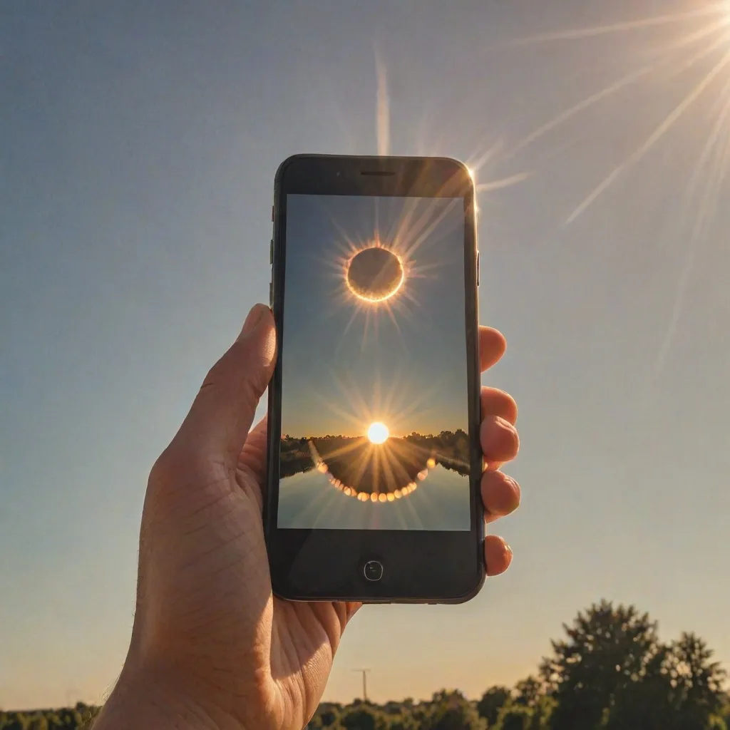 Jak zrobić zdjęcie słońca telefonem? Bezpieczne techniki fotografowania