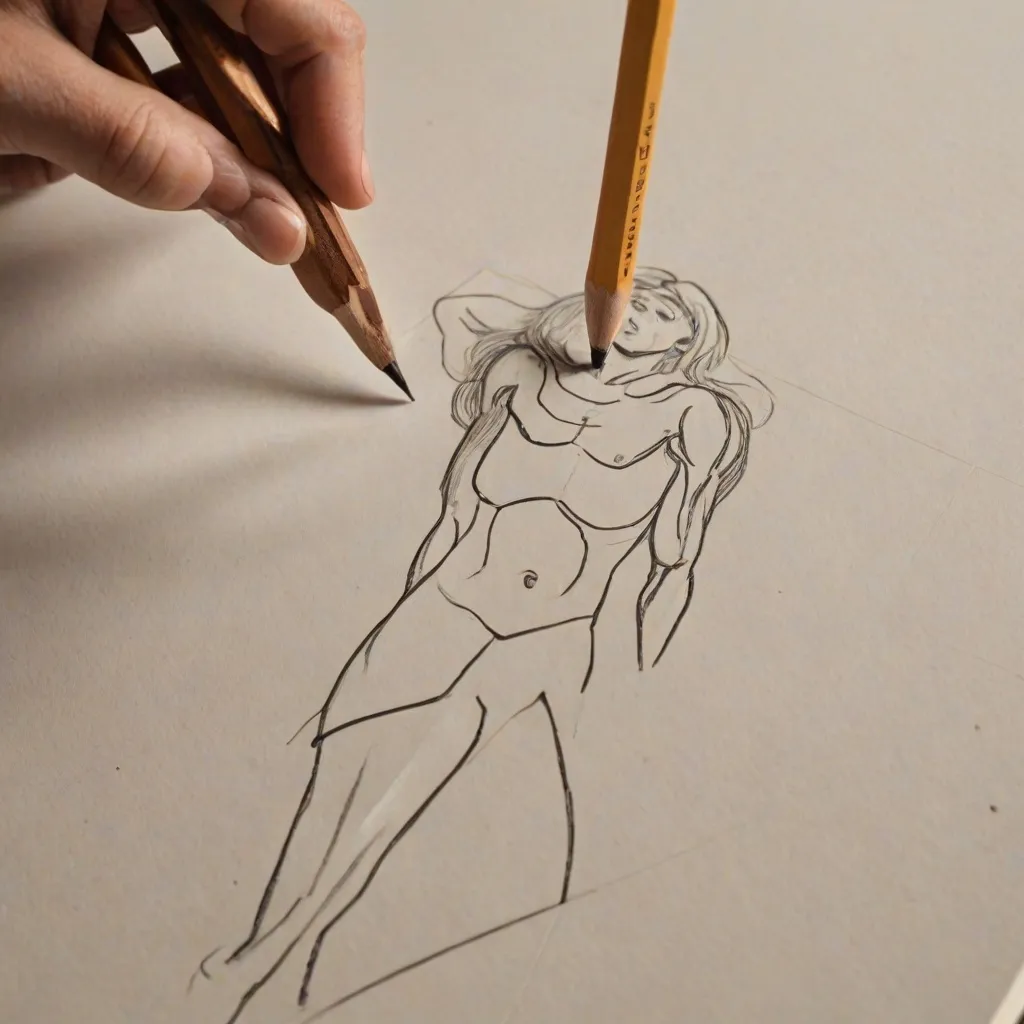 Jak narysować człowieka? Łatwe i szybkie techniki!