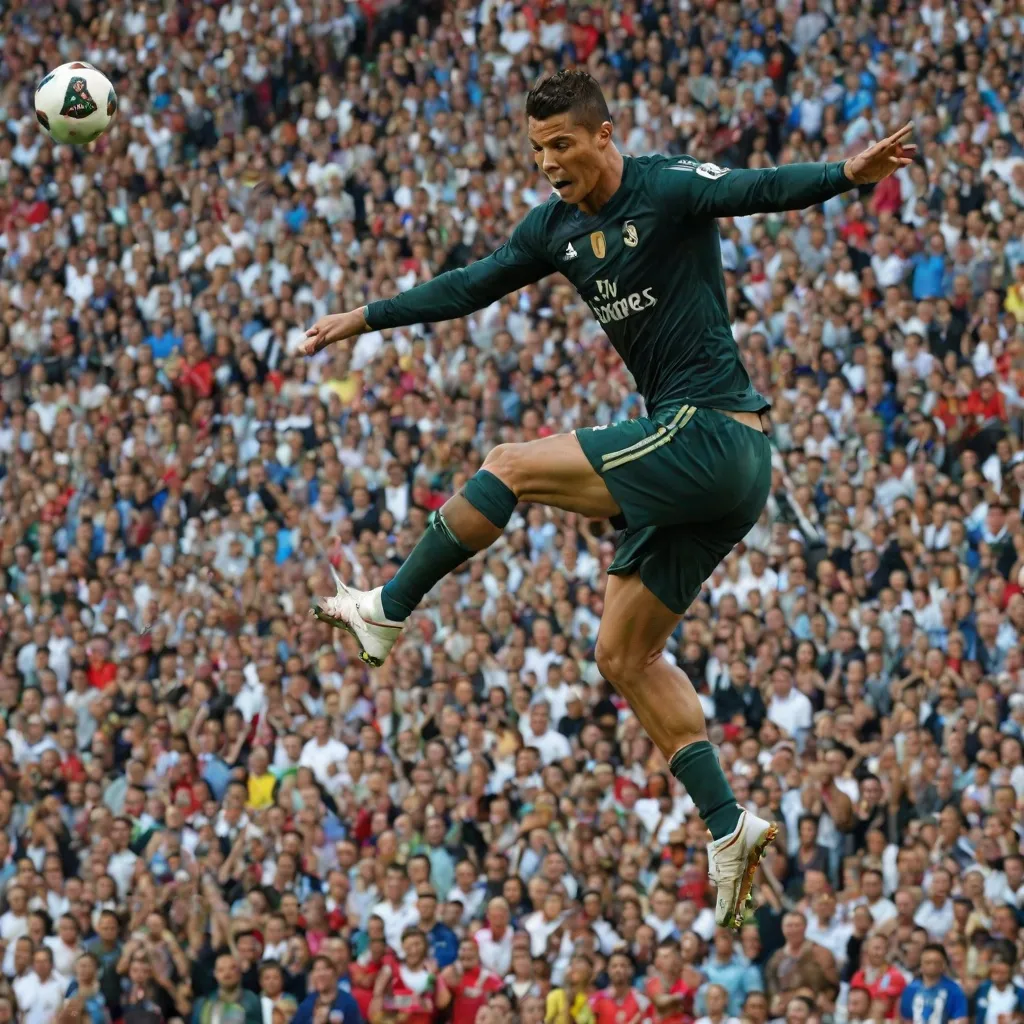 Najwyższy skok Cristiano Ronaldo: Jakie są jego rekordy?