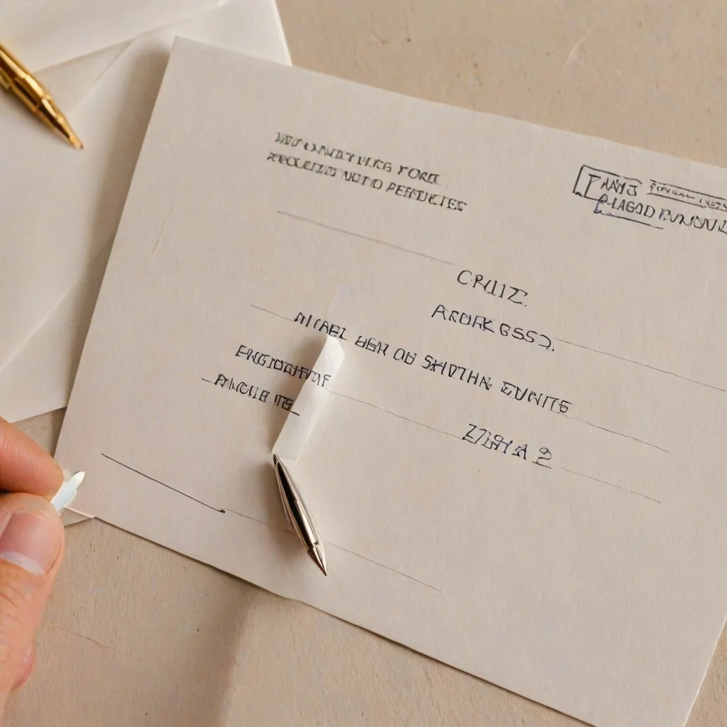 Jak napisać adres na kopercie? Praktyczne wskazówki