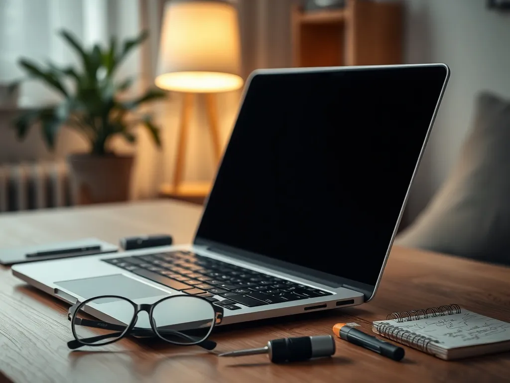 Ciemny ekran w laptopie: co sprawdzić najpierw?